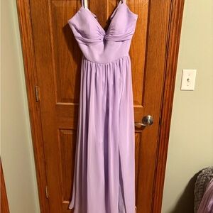 Azazie Lilac Chiffon Bridesmaid Dress